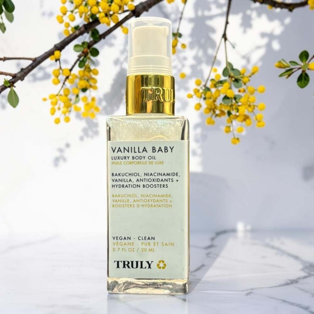 Truly Beauty Vanilla Baby Luxury Body Oil 0.7 fl oz